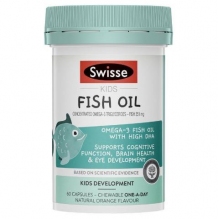 Swisse儿童鱼油Kids Fish Oil 60粒