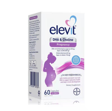 拜尔 Elevit爱乐维孕妇DHA 60粒