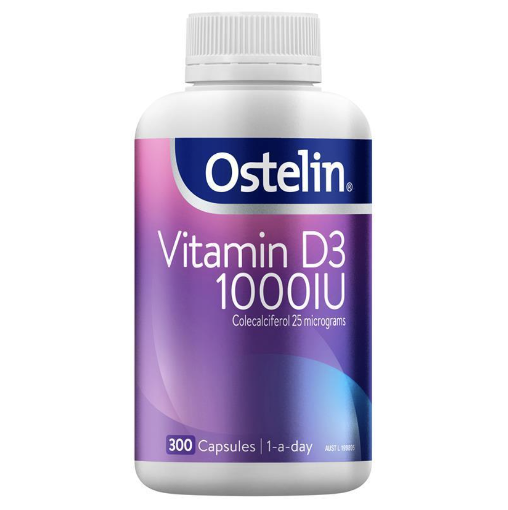 Ostelin 维生素D3 1000IU大紫瓶 300粒