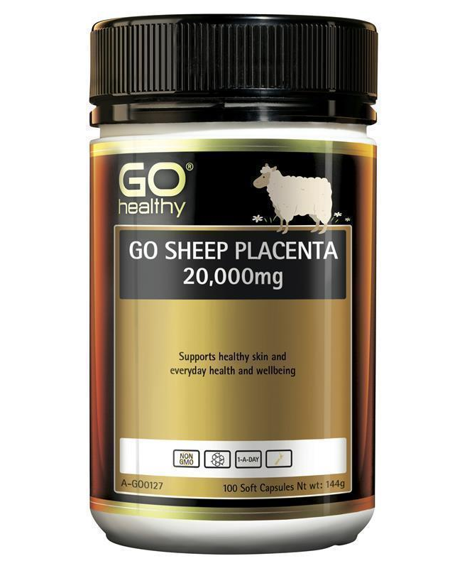 Go Healthy Sheep Placenta 20000mg 100粒