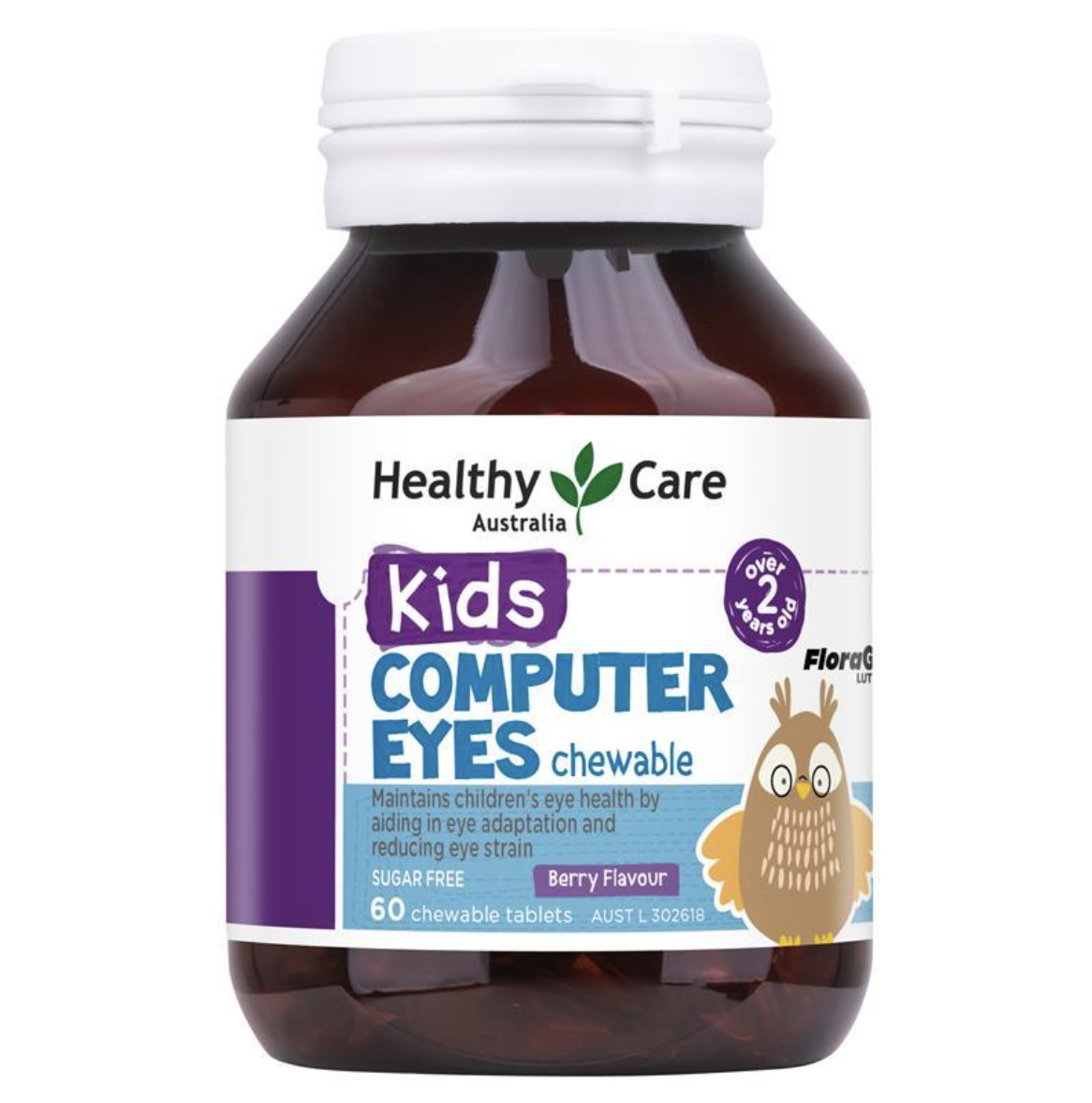 Healthy Care儿童叶黄素护眼片60粒