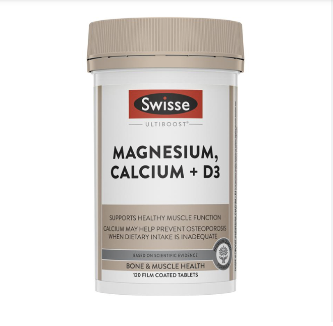 Swisse 钙镁片+维生素D 120粒